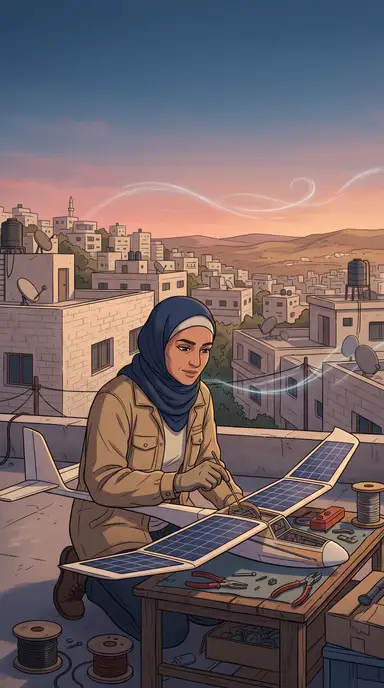 MENA desert modern fantasy · معاينة النمط